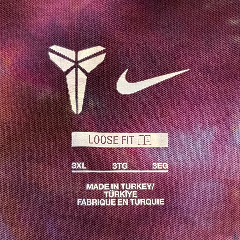 😈NEW😈 CUSTOM NIKE X MAMBA TIE DYE MEN’S TEE - Picture 6 of 8